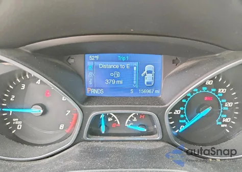 2014 Ford Escape S из США, поврежденный, VIN 1FMCU0F72EUB15992
